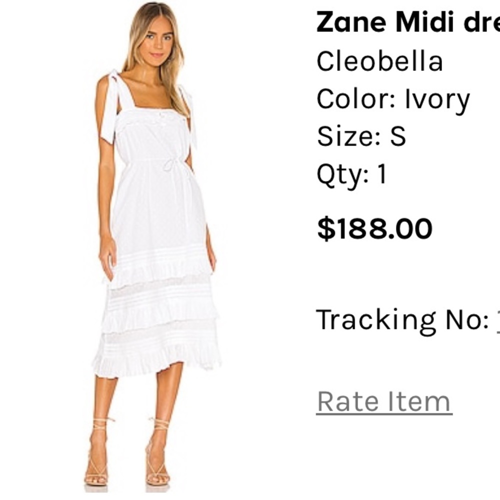 Cleobella dress worn once for family photos